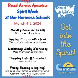 Read Across America - Spirit Week 2024
